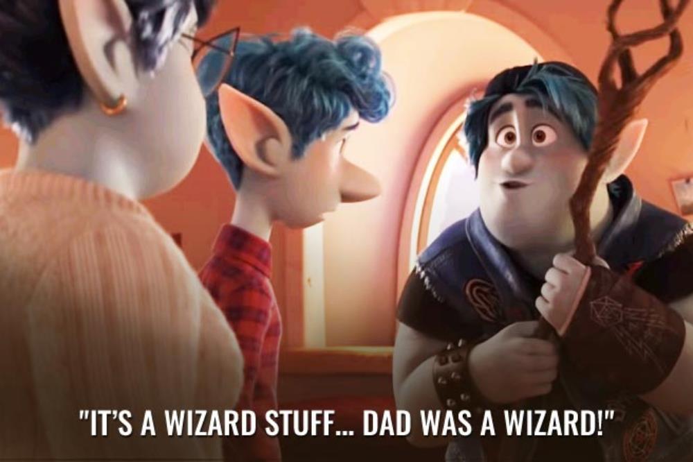"it’s a wizard stuff dad was a wizard!"