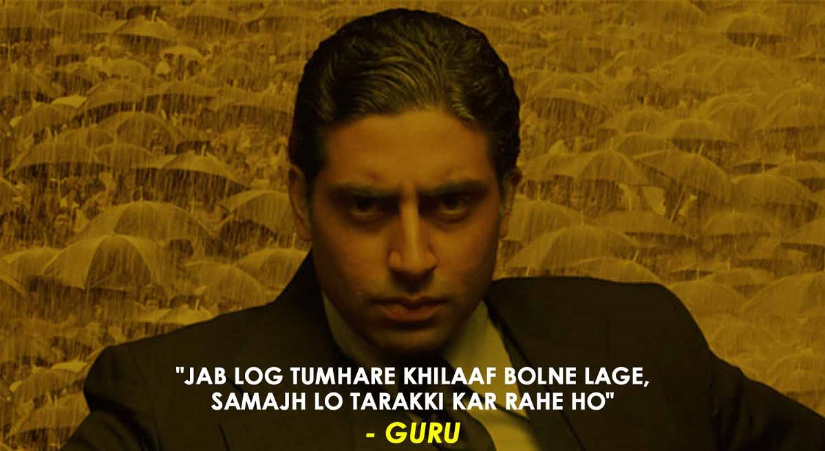 Abhishek Bachchan Celebrates 20 Years In Bollywood, Here Are His Famous Dialogues 1 guru