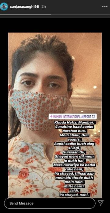 sanjana sanghi khuda hafiz mumbai 2
