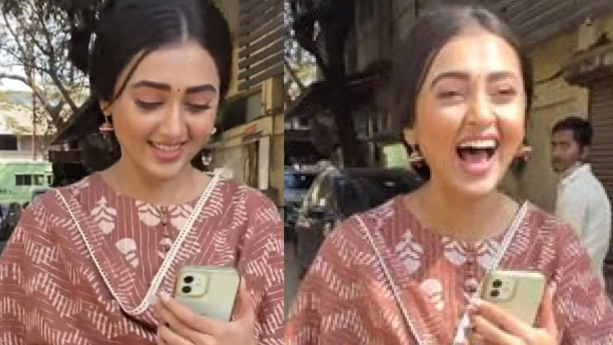 tejasswi prakash looks cute in another traditional look