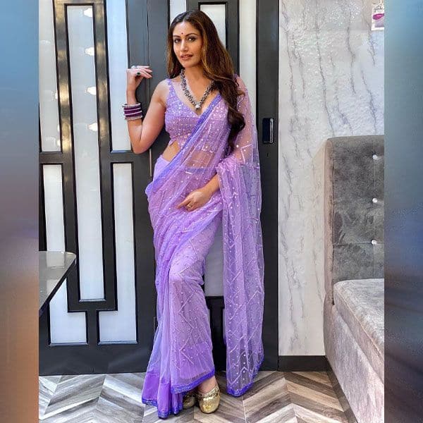 Rubina Dilaik, Shilpa Shetty And Rashami Desai And Other Celebs Who Will Make Lavender Your New Favourite Colour 1 surbhi