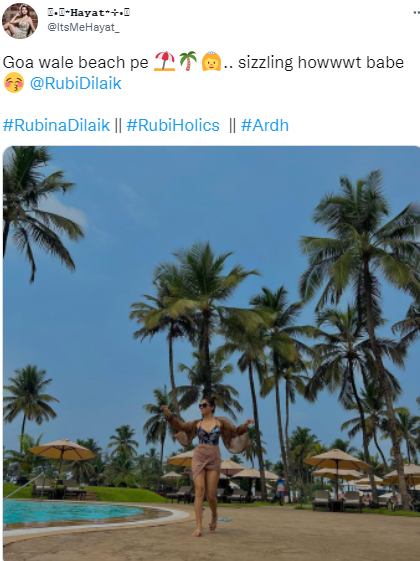 Rubina Dilaik Raising Temperature In Swimsuit At Goa Wale Beach Pe With Abhinav Shukla 1 rubina dilaik