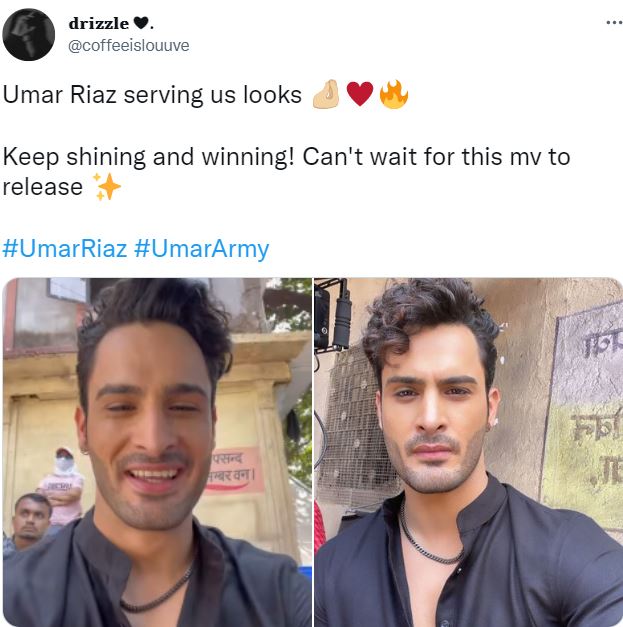 Umar Riaz Shares Bts Pictures With Zareen Khan From Upcoming Music Video ‘Eid Ho Jayegi’ 1 umar riaz