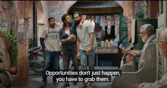 maukka sirf ata nahi use china bhi jata hai