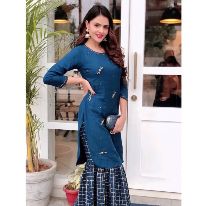 Diwali 2022 Fashion: Tejasswi Prakash, Jasmine Bhasin, Priyanka Chahar Choudhary And Other Slaying In Sharara Dress 2 priyanka chahar choudhary
