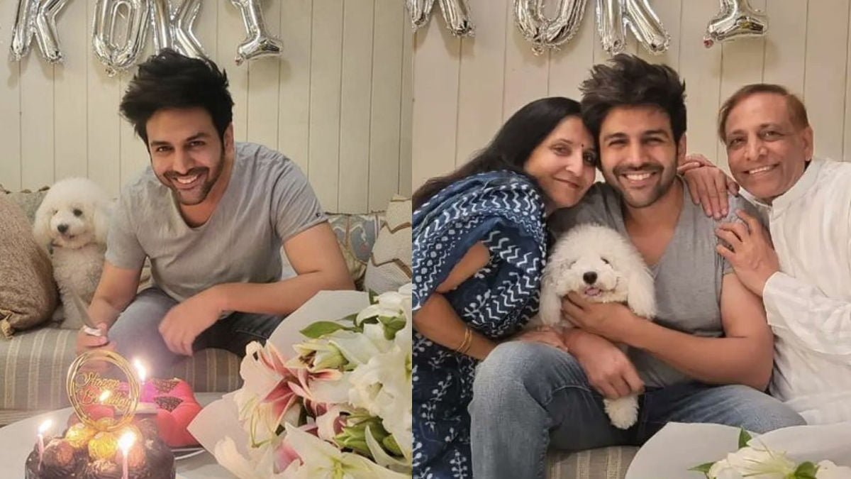 Kartik Aaryan Celebrates His Birthday With Family