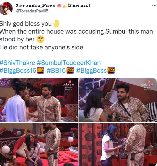 Bigg Boss 16: Shiv Thakare Consoles Crying Sumbul Touqeer Khan; Fans Loving His Gesture And Winning Hearts Of Netizens 3 shiv thakare